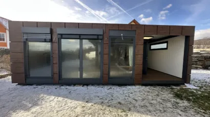 Modulhaus in Gleisdorf, Österreich