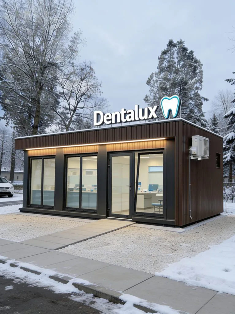 Modularer Büro- und Gewerbemodul 900 × 600 cm – Standardausführung